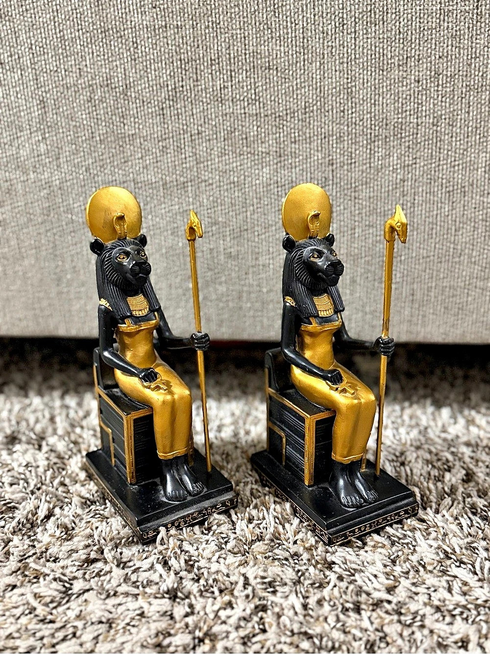 Summit Anubis Egyptian Gods Figurine Set of 2 Classic Egyptian Gods